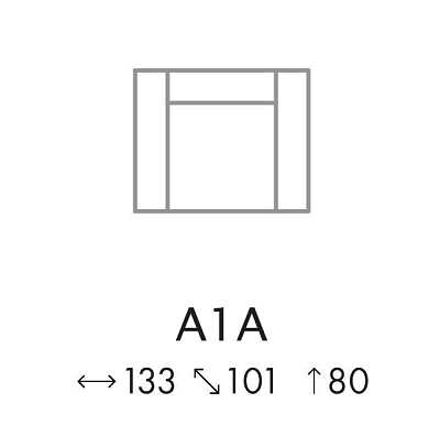 Křeslo BOLZANO A1A