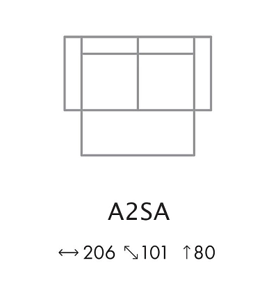 Modul BOLZANO A2SA + ROZKLAD DELFIN