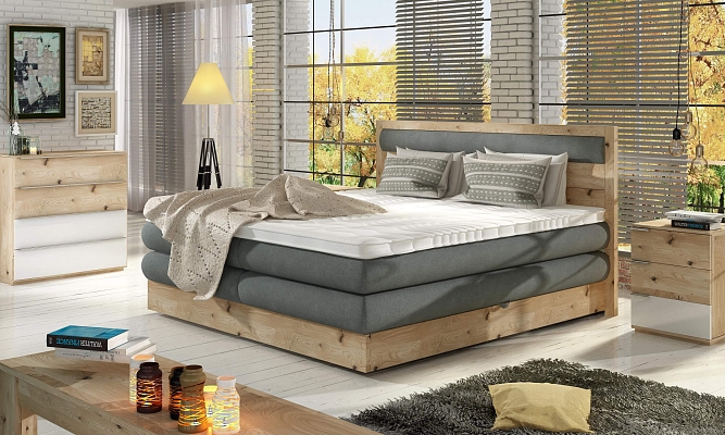 Boxspring postel DIORI - 140x200