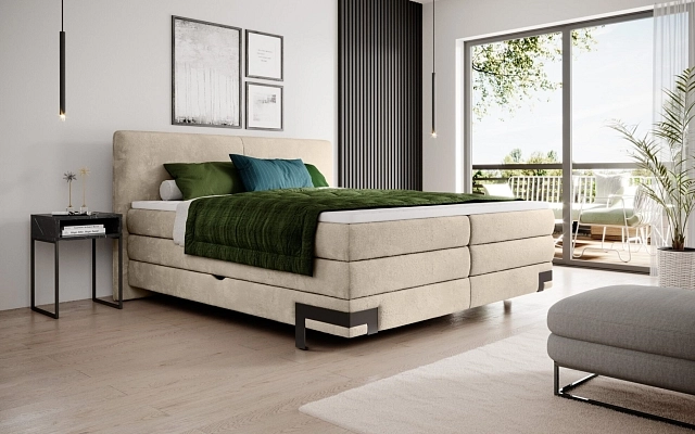 Boxspring postel VALENTE - 140x200