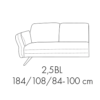 Modul MARBELLA 2,5BL